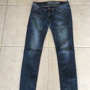 Papaya Skinny Blue Denim Jeans